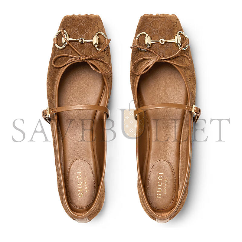 GUCCI WOMEN'S GUCCI HORSEBIT BALLET FLAT 814413 GUCCI WOMEN'S GUCCI HORSEBIT BALLET FLAT 814413